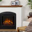 Anika 49" Electric Fireplace with Reversible Surround by Real Flame