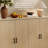 Modern Minimalist Style 47.3" Wide Fluted Panel Sideboard(set Of 2)-998519004