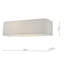 Thelemann Flush Mounted Sconce