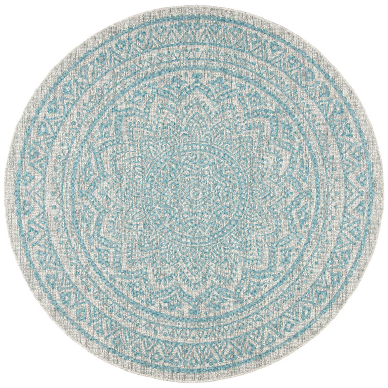 Amedee Performance Floral Indoor/Outdoor Area Rug