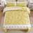3-Piece Antique Rose Floral Quilt Set Lightweight Soft Microfiber Coverlet with Pillowcases for All Seasons-123121917-123121919