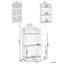 59cm W Iron Shelving Unit-2123875555