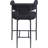 Fehrat Upholstered Counter Stool with Metal Frame-521541526