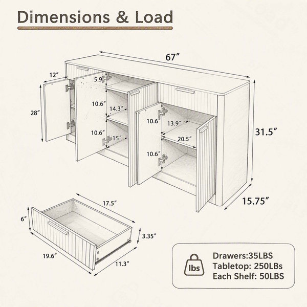 Dimensions du produit