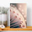Blossom Dewdrops Abstract Contemporary Flower Wall Art Print-134811406