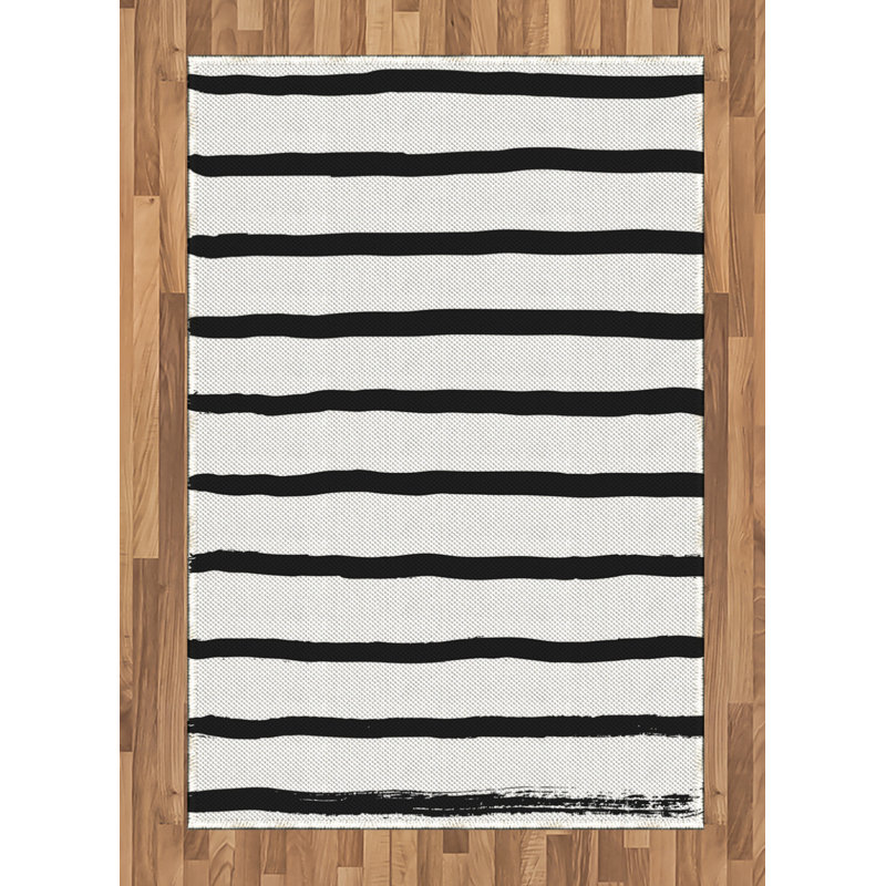 Wynona Striped Area Rug, Rectangle 120 x 180cm