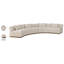 Canapé modulaire en tissu de chenille rembourré 2 pièces 182,5 po Avanti-1120141358-1122278499
