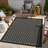 7 Ft. 10 In. X 3 Area Rug, Sunshine Collection, Anthracite - Stain , Polypropylene For Indoor & Outdoor Sunshine, Deck Living Room,-1185601963