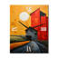 Paysage avec granges - Patchwork VI-99631401