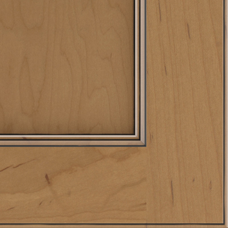 Dwelling Prestwick Door Sample, Rustic Alder, Golden Isle w/Onyx Glaze
