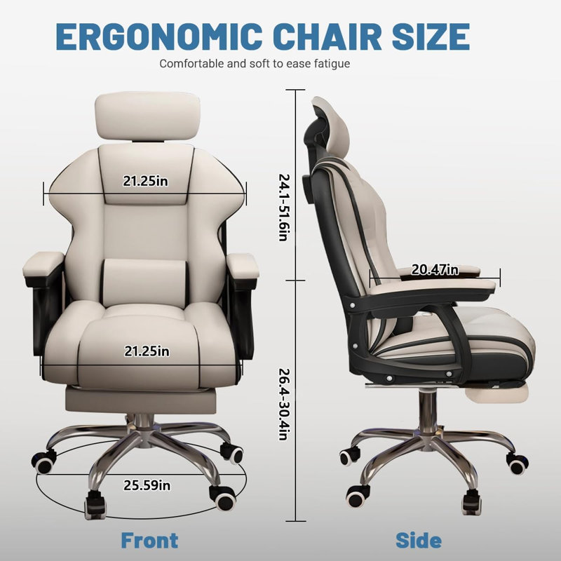 Executive Chair, White