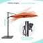 Parasol en porte-à-faux 11 pi Danasha-943911819
