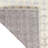 Geometric Machine Made Power Loomed Polyester Area Rug in Cream-87055276