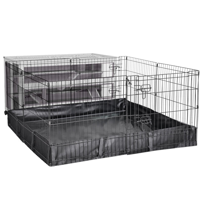 Cage pour petits animaux avec rampe Shameka