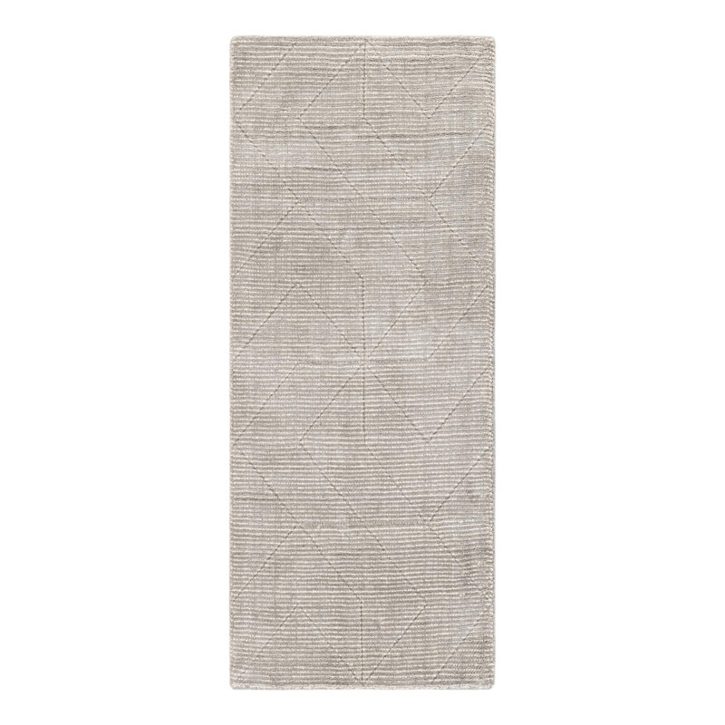 Cyndle Hand-Tufted Wool Geometric Area Rug, Runner 2' x 5'1"