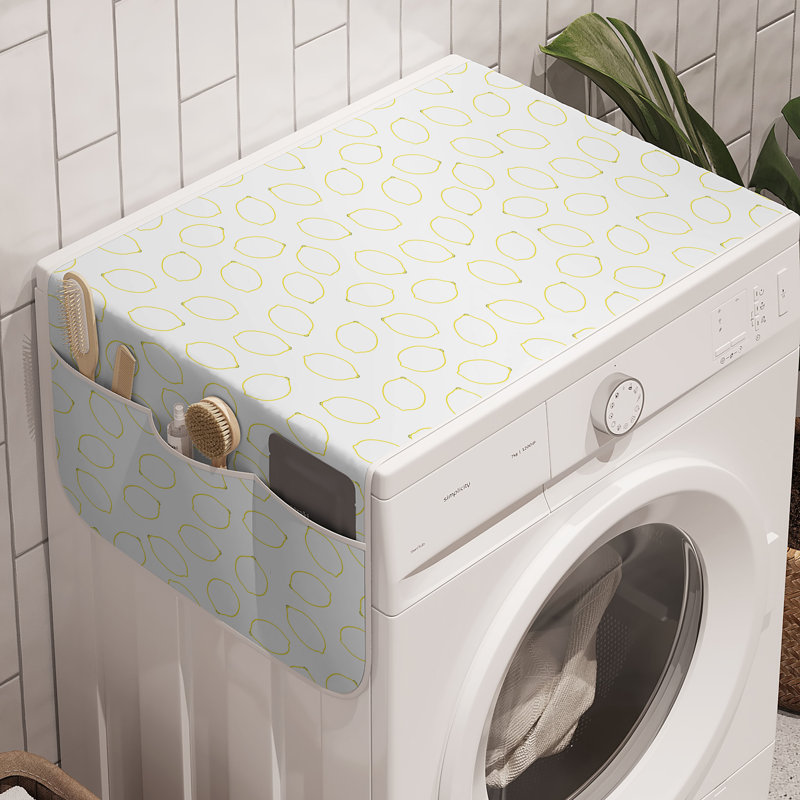 Machine à laver East Urban Home citrons en paquet de 2 47 po x 18,5 po