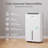 Sitvon 34 pt 2000 sq ft Dehumidifier in White - Intelligent Control, Auto Drain