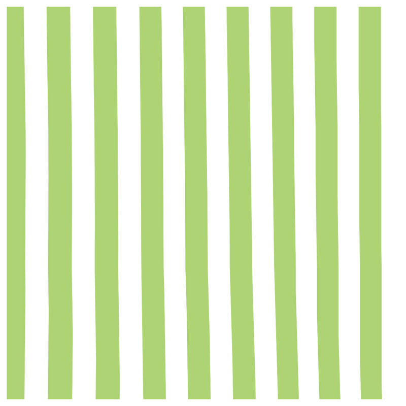 Green White Stripes Shower Curtains Extra Long, L 70 po x H 84 po