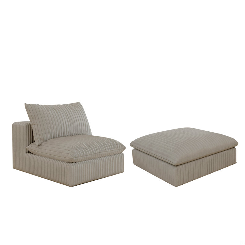 1 + 1 repose-pieds