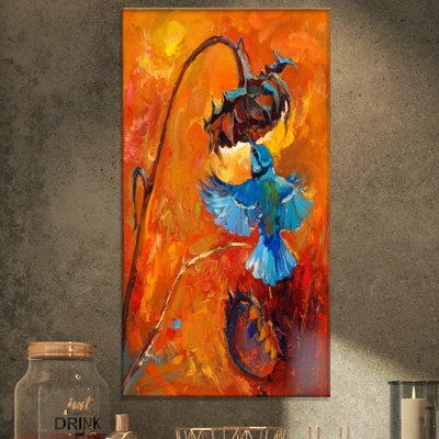 Colibri - reproduction sur toile tendue