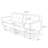 68" Mid-Century Modern Tufted Upholstered Futon Adjustable Backrest Sofa Bed-1539717729