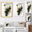 Emerald Gold Retro Geometrics - Minimalisme, art mural, salon-1521821282-1521821287