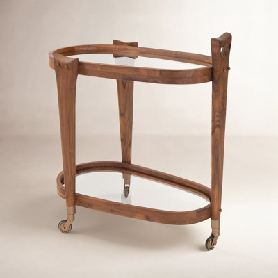 Oval Bar Cart