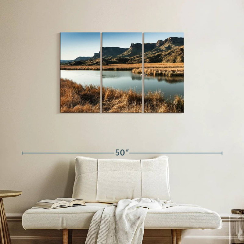 Alvord Lake Havasu Fishing, 24" H x 38" W