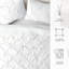 Ensemble de housse de couette en microfibre à plis pincés-105814268-105814271