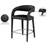 Arthur-William Faux Leather Counter Stool-2102425202