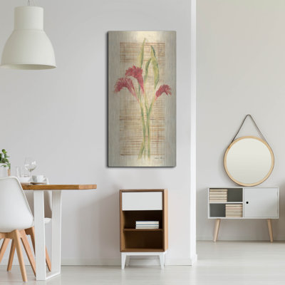 Art mural en métal Lark Manor ™ «Torch Ginger» par Cheri Blum