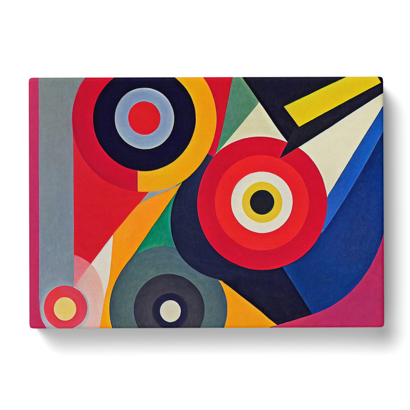 Awe Inspiring Modern Abstract Art - Wrapped Canvas Painting, 35cm H x 50cm W x 3cm D