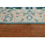 Tapis vert en coton 3 pi 11 po x 2 pi Neepa One-of-a-Kind