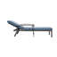Chaise longue en fonte d'aluminium pour terrasse-590130177
