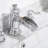 Single-handle Bathroom Faucet with Drain Assembly-151678867