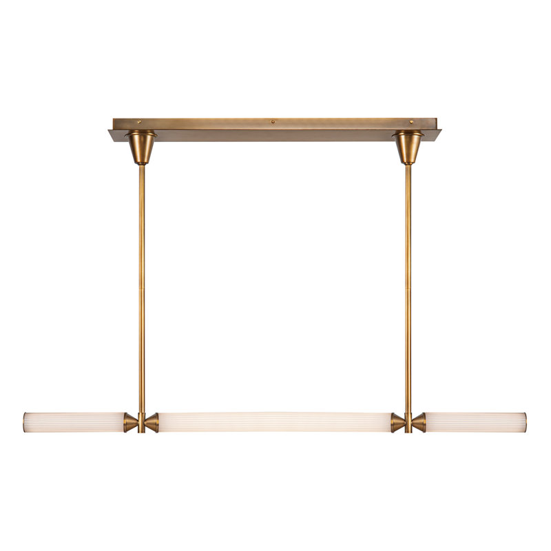 Edwin 3 - Light Pendant, Vintage Brass