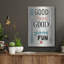 Art mural en métal luxueux «Good Friends Good Fun» par Michael Mullan-102873313