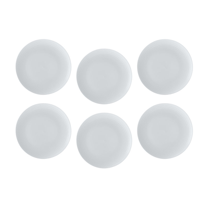 Assiette plate ronde diamant 23 cm