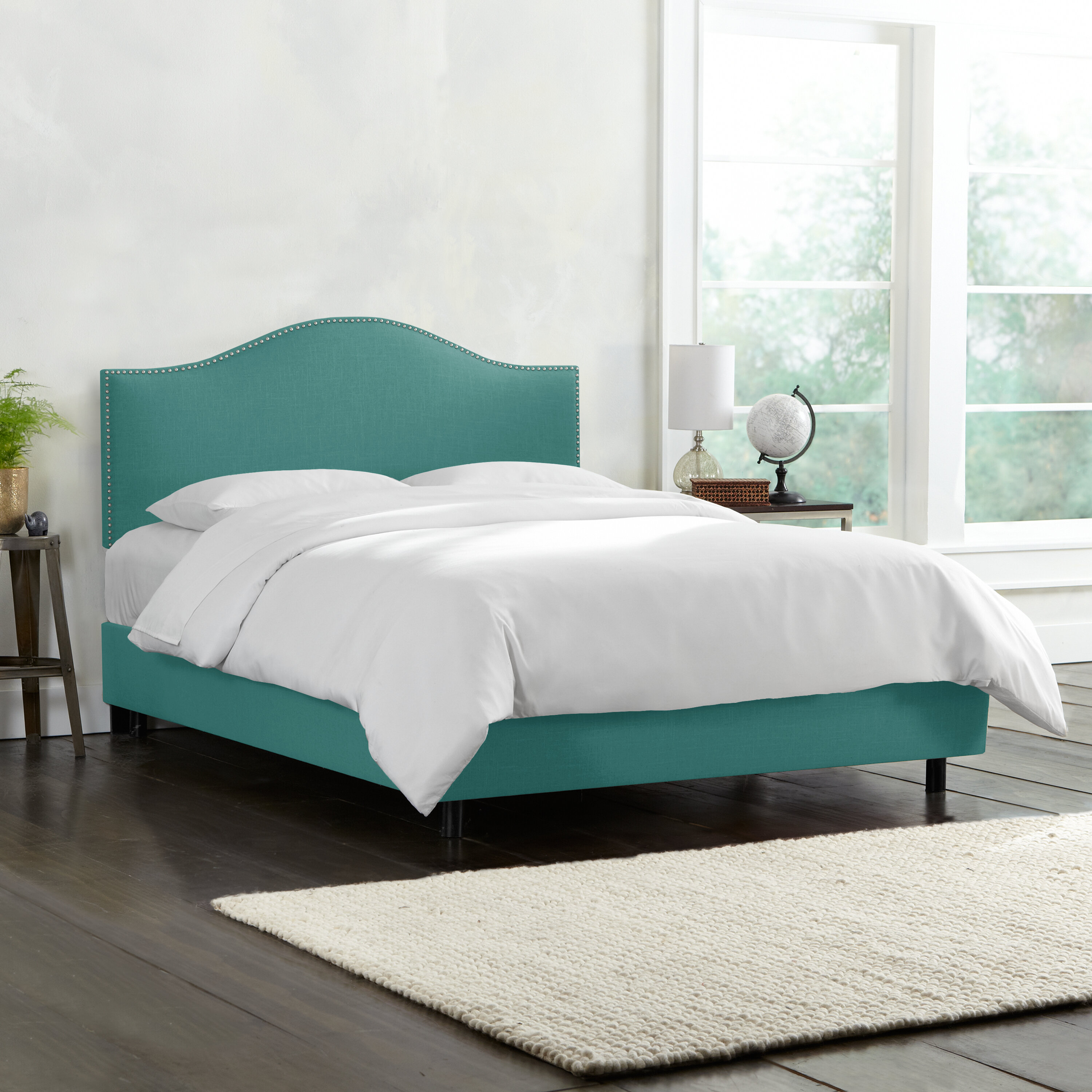 Wayfair Custom Upholstery™ Emilia Upholstered Bed & Reviews | Wayfair