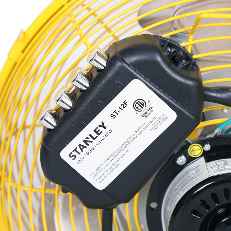 High-Velocity Direct Drive 12" Personal Fan