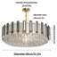 Bop 15 - Light Crystal Chandelier