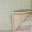 Tapis intérieur / extérieur vert géométrique Vacaville-1377096938