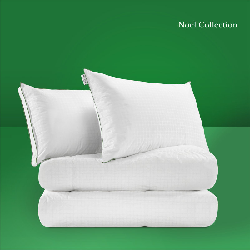 kate spade new york Noel , Down Alternative Comforter, 100% Cotton Cover, White, King Comforter