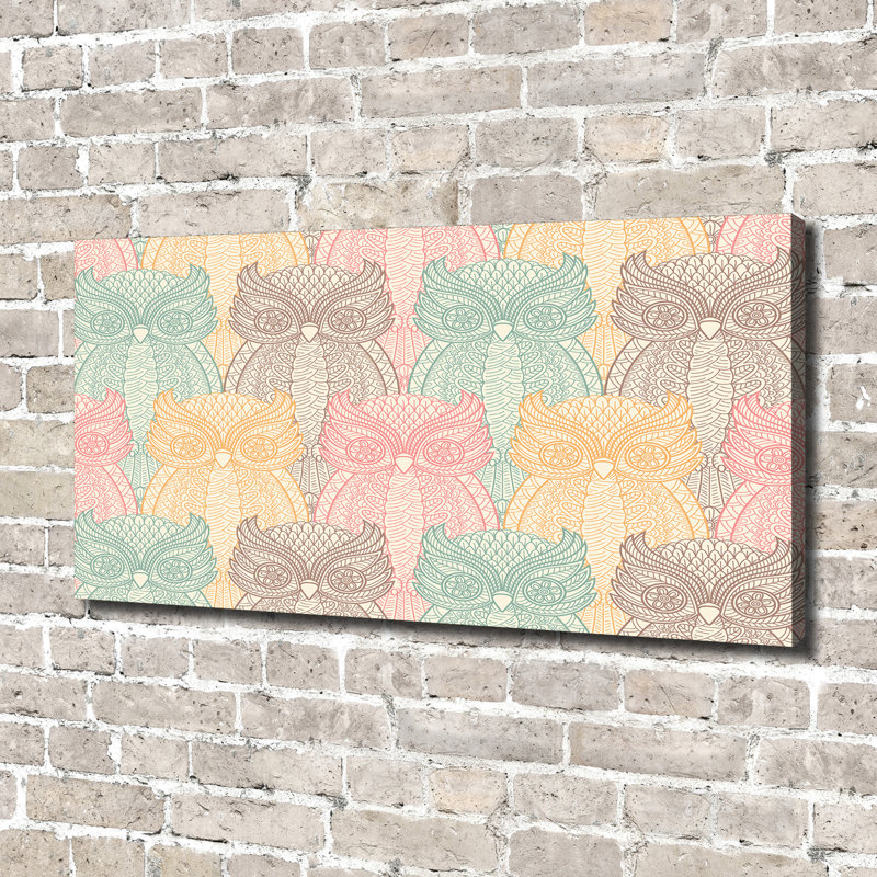 Owls - Wrapped Canvas Print