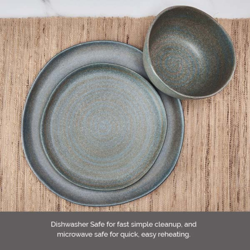 Stoneware Dinnerware Set - Service for 4