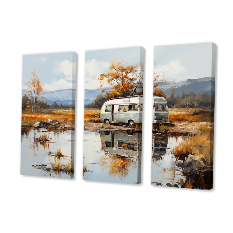 Ensemble de salon de camping en bois, H 40 po x l 60 po x P 1 po