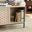 Élégante table basse à tissage Veener