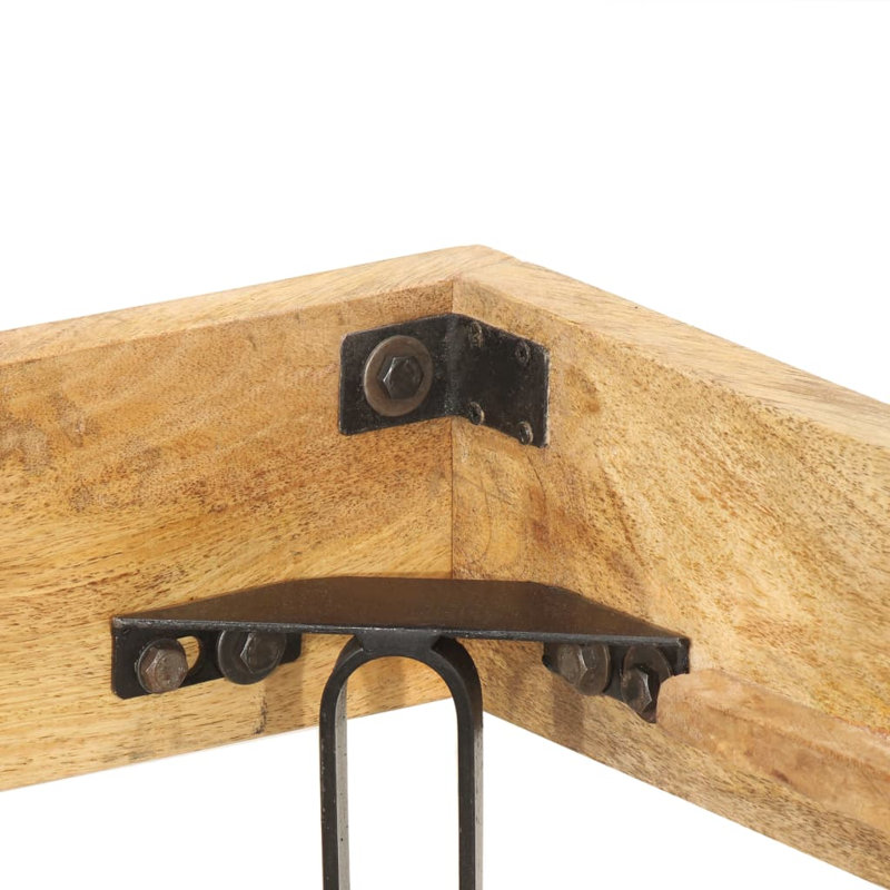 Middlewich Solid Wood Bed, 140 x 200 cm