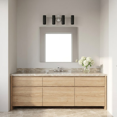 Zentro Four Light Vanity