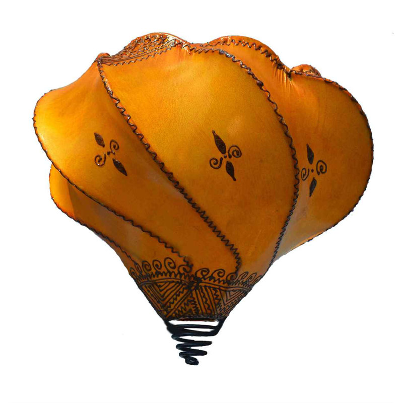 Lustre géométrique unique à 1 lumière avec détails en fer forgé Arrington
